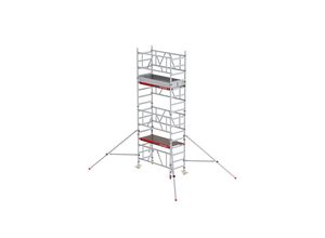 8711563210967 - Altrex MiTower PLUS Fahrgerüst 1-Person-Aufbau Aluminium mit breiter Holz-Plattform 075x172m 520m AH