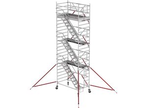 8711563261860 - Altrex Treppengerüst RS Tower 53-S Aluminium Safe-Quick mit Holz-Plattform 820m AH 135x185m