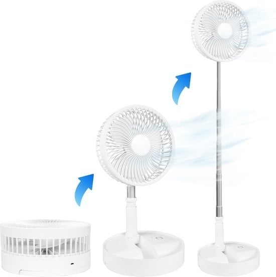 8711568050940 - Stativ-Ventilator - Standventilator Leise - Luftkühler   Luftkühler - Ventilator - Weiß