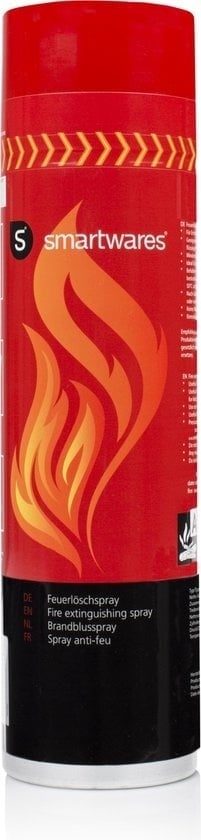 8711658461793 - 1003368 Sprühfeuerlöscher - 600 ml - Brandklasse ABF - Geeignet für Küche Auto Wohnwagen und Boot