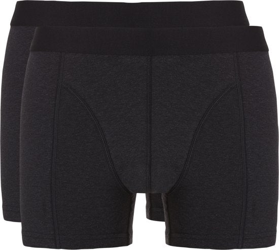 8711665660912 - Herren Boxershorts 2er-Pack - Fine Men - M - Schwarz