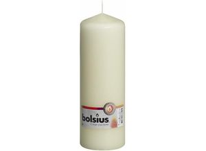 8711711386025 - Bolsius - Stumpenkerze elfenbein Höhe 20 cm ø 68 cm Kerze Dekokerzen