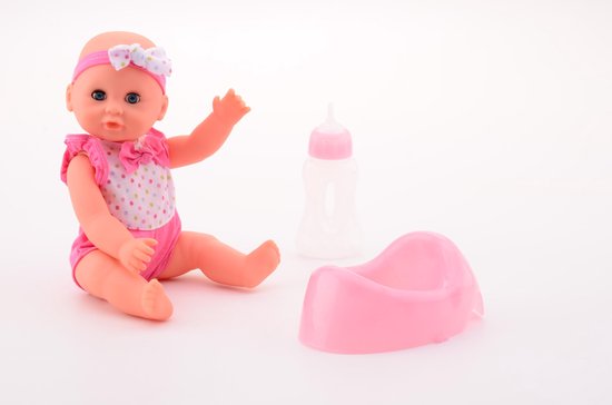 8711866275465 - Baby Rose Trink- und Pinkelpuppe 25cm - Babypuppe 8711866275465 - Baby Rose Trink- und Pinkelpuppe 25cm - Babypuppe