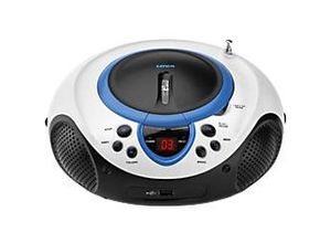 8711902025689 - SCD-38 USB blau - Boombox CD- MP3-Player mit Radio und USB-Anschluss blau-kombi