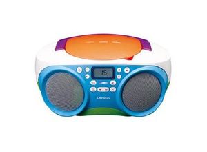 8711902040569 - SCD-41 Kids - Boombox Kinder-CD- MP3-Player mit Radio USB-Anschluss und Kopfhöreranschluss bunt