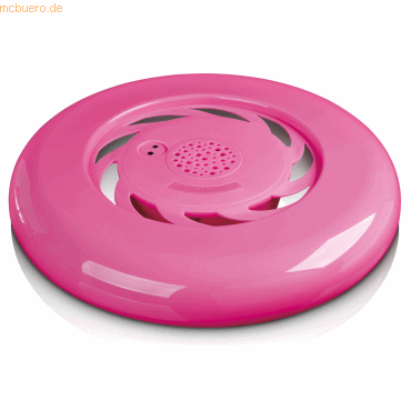 8711902042556 - LENCO AFB-100 Frisbee mit eingebauten BT- Lautsprecher pink