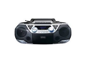 8711902065494 - SCD-120SI Tragbarer Radio-CD-Player Bluetooth Silber