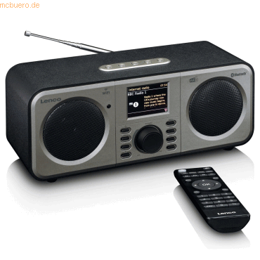 8711902069690 - DIR-141BK Internetradio mit DAB+ Bluetooth und Spotify Connect schwarz versch Farben