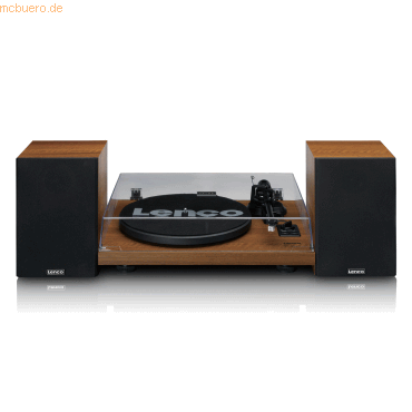 8711902073222 - LS-480WD - Record player with built-in amplifier and Bluetooth® plus 2 external speakers - Wood - Plattenspieler