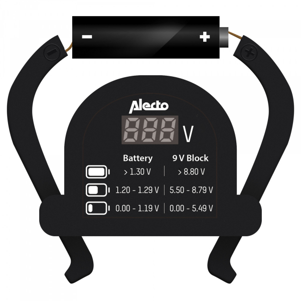 8711902081487 - Alecto Batterietester Universal BTT-2 8711902081487 Hesdo BV