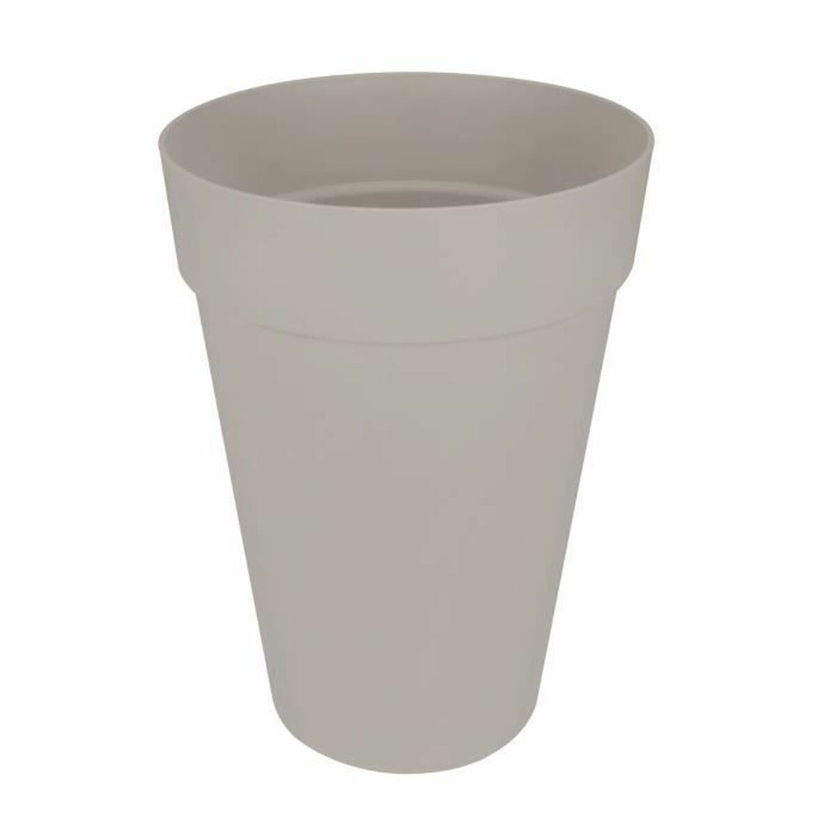 8711904283087 - Blumentopf Grau Polypropylen Kunststoff rund 8711904283087 - Blumentopf Grau Polypropylen Kunststoff rund