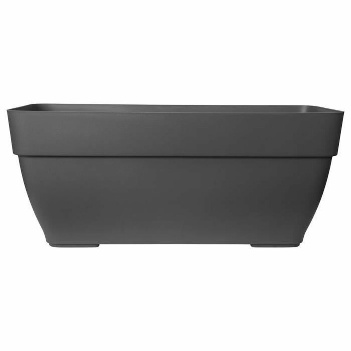 8711904346256 - Blumentopf Anthrazit Kunststoff rechteckig Moderne 8711904346256 - Blumentopf Anthrazit Kunststoff rechteckig Moderne