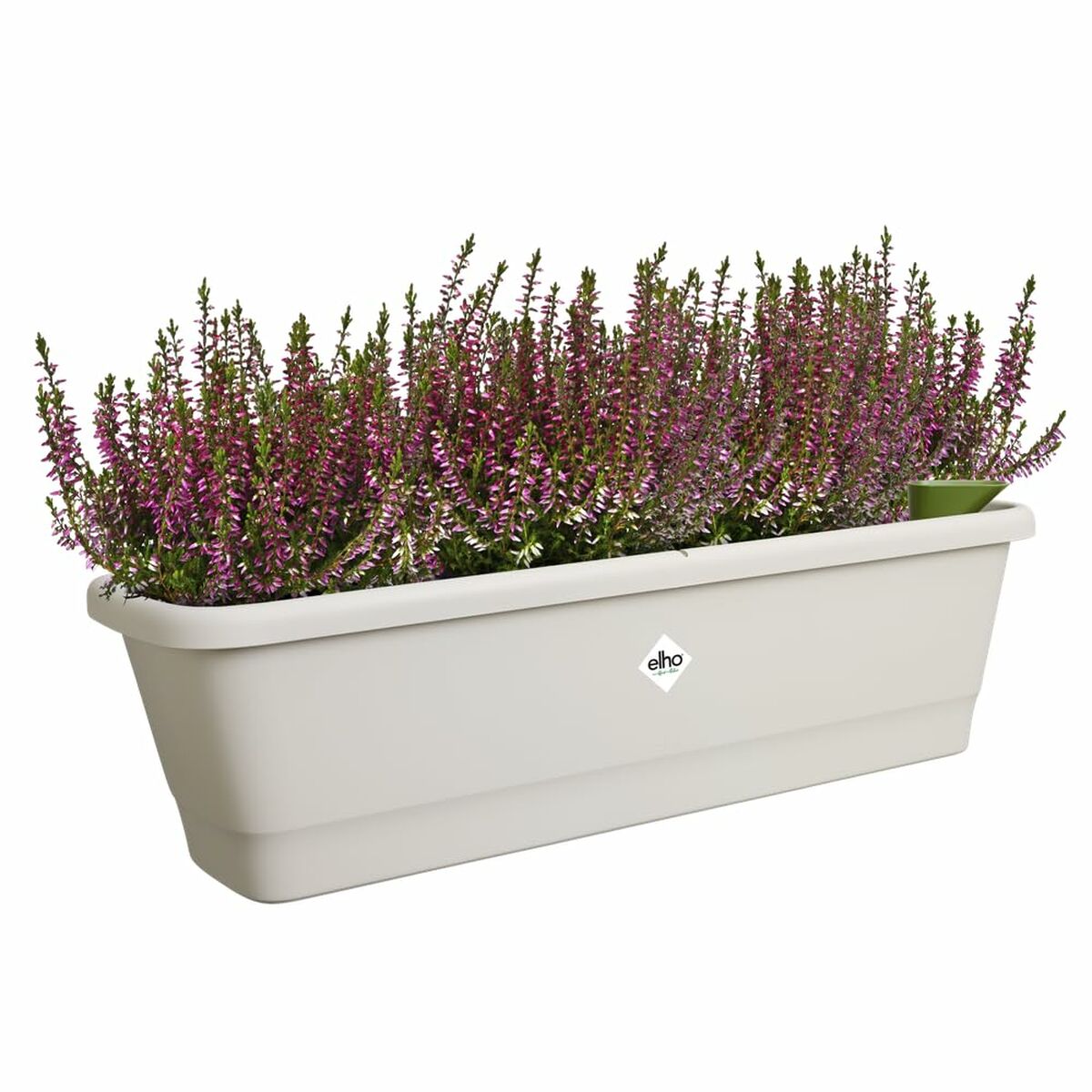 8711904518691 - Blumentopf Weiß 20 x 65 x 17 cm Grau Kunststoff karriert