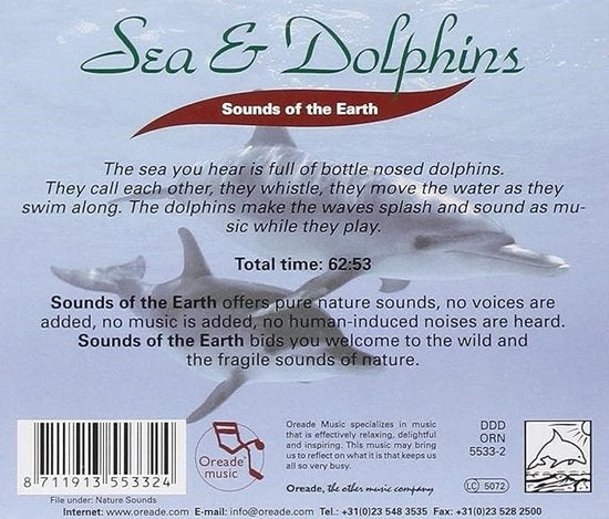 8711913553324 - Sounds Of The Earth - Meer & Delphine (CD)