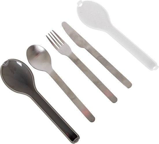 8712013021454 - Bo-Camp Besteckset 1 Person silber - 3-teiliges Set 8712013021454 - Bo-Camp Besteckset 1 Person silber - 3-teiliges Set