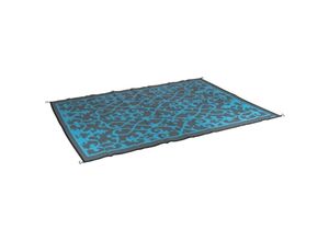 8712013710211 - Bo-camp - Outdoor-Teppich Chill mat Oriental 27x2 m l Blau Blau