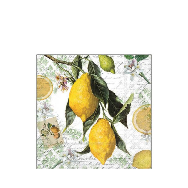 8712159167740 - Motivserviette 25x25cm Lemon 8712159167740 AMBIENTE