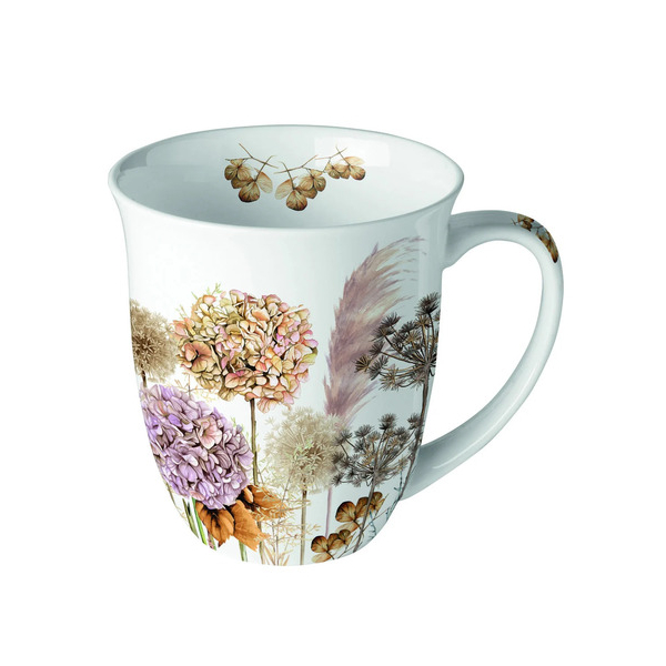8712159196795 - Kaffeebecher 04l getrocknete Blumen 8712159196795 Ambiente