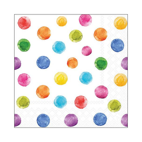 8712159201642 - Motivserviette 33x33cm Dots 8712159201642 AMBIENTE