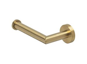 8712163213303 - - Nemox Toilettenpapierhalter gebürstetes Gold - Brushed Gold