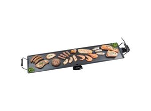 8712184057900 - Plancha xxxl – 100 x 22 cm – 2000 w – mit Thermostat – integrierter Fettauffangbehälter - ABP605 Bestron