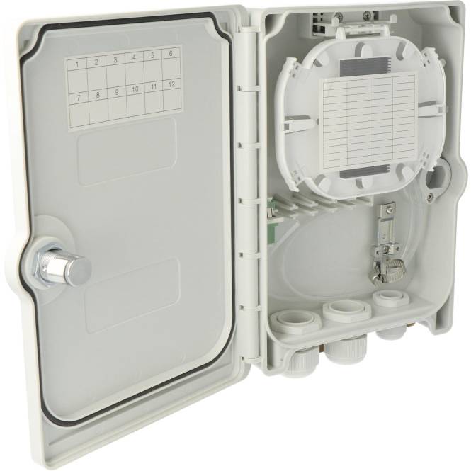 8712259504735 - Kaiser Connectivity Kompakt AT29231 Gebäudeverteiler Gf-GV 4 Fasern ANT 1