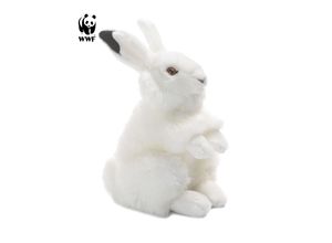 8712269145744 - Plüschtier Schneehase (24cm) lebensecht Kuscheltier Stofftier Hase Rabbit