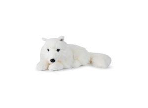 8712269169818 - - Plüschtier - Polarfuchs (liegend 25cm) Kuscheltier Stofftier Plüschfigur Fuchs weiß