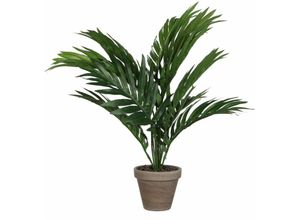 8712293303110 - - Mica Kunstpflanze Areca Palme grün im Topf 45 x 60 cm Kunstpflanzen