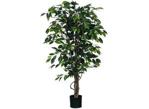 8712293801524 - Mica Kunstpflanze Ficus grün im Topf 150 x 85 cm