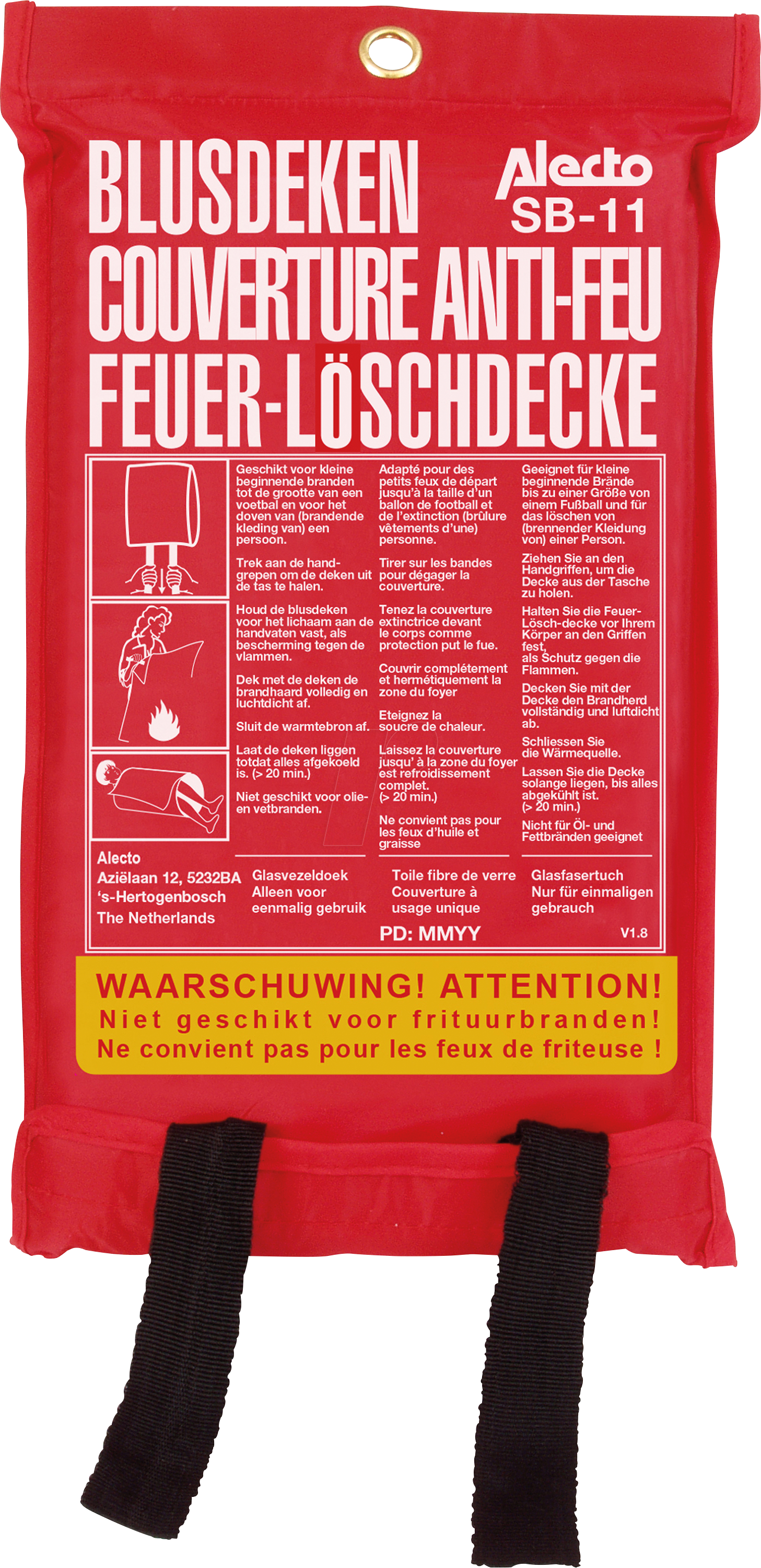 8712412571581 - ALO SB11 - Löschdecke 100 x 100 cm