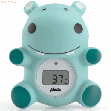 8712412574810 - Bc-11 Hippo Kinder Raum- und Badewannenthermometer Nilpferd grün 1 St