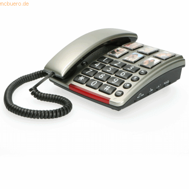 8712412576807 - Profoon TX-560 Schnurgebundenes Telefon mit großen Fototasten und Zahlen 8712412576807 - Profoon TX-560 Schnurgebundenes Telefon mit großen Fototasten und Zahlen