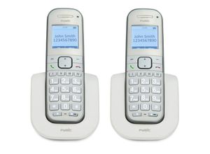 8712412580200 - DUO-DECT Telefon für Senioren mit gr Tasten und 2 Mobilteilen FX-9000