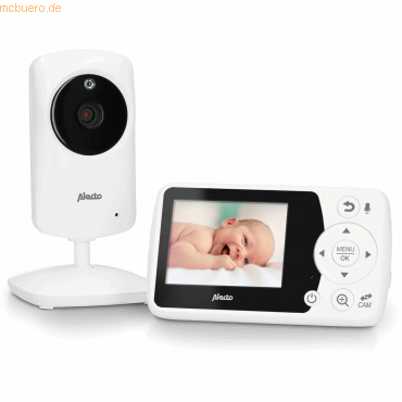 8712412583263 - ALECTO DVM-64 - Babyphone mit Kamera 24--Farbdisplay weiß