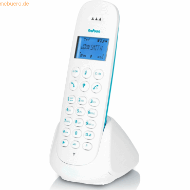 8712412592685 - Profoon PDX-300BW - DECT-Telefon mit 1 Mobilteil Blau