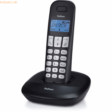 8712412675340 - PDX-1100 - DECT-Telefon mit 1 Mobilteil schwarz