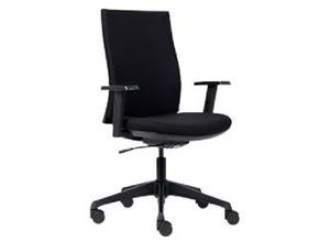 8712453068606 - euroseats Bürostuhl Canillo Stoff Schwarz