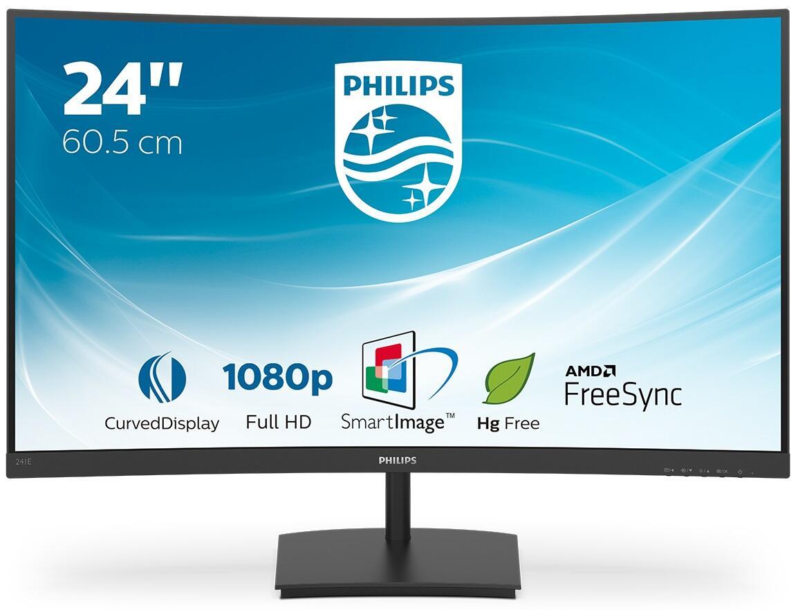 8712581758417 - 241E1SC 00 LED-Monitor EEK F (A - G) 61 cm (24 Zoll) 1920 x 1080 Pixel 169 4 ms HDMI® VGA Audio-Line-out VA LED