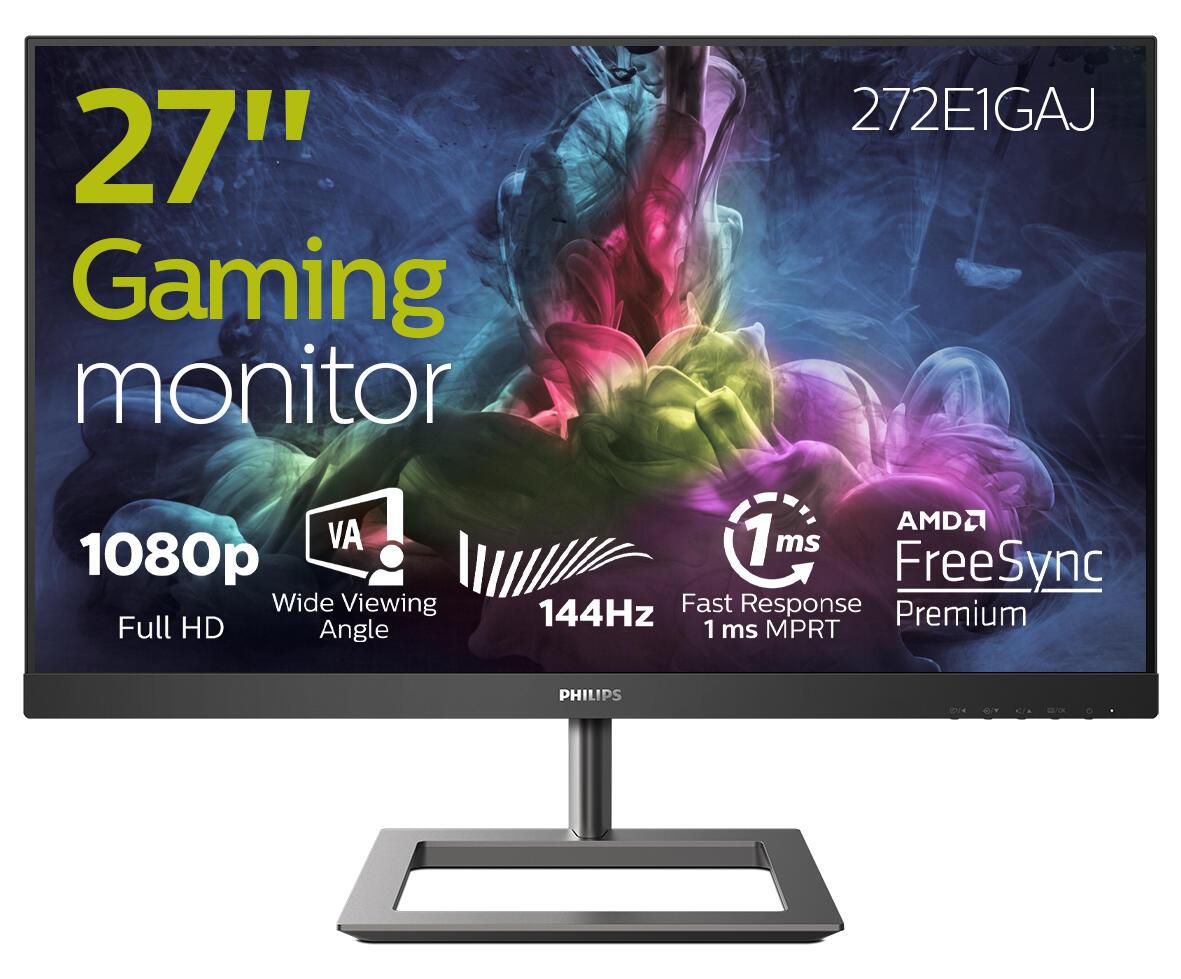 8712581769864 - Philips Monitore 272E1GAJ LCD-Monitor EEK E (A - G) 686 cm (27 Zoll) 1920 x 1080 Pixel 169 4 ms Audio-Line-in Audio-Line-out VA LED