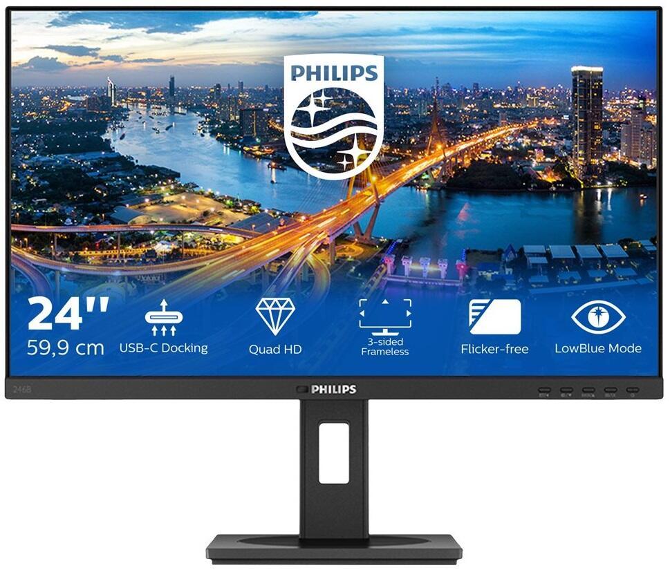 8712581776183 - 246B1 00 LCD-Monitor EEK E (A - G) 686 cm (27 Zoll) 169 4 ms HDMI® USB-A DisplayPort USB-C® IPS LCD