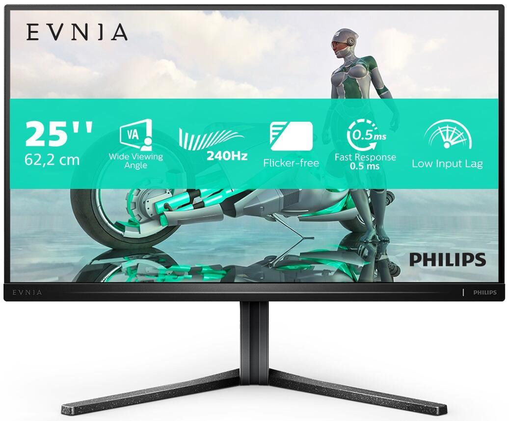 8712581800673 - 25 Bildschirm Evnia 25M2N3200W - Evnia 3000 Series - LED monitor - Full HD (1080p) - 25 - Grau - 1 ms AMD Adaptive-Sync