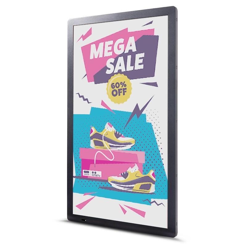 8712581801076 - Tableaux 25BDL4050I E-Line Series - 253 e-Paper display - for digital signage