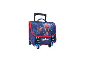 8712645287907 - Kinder Trolley Schulrucksack Spider-Man Klassiker