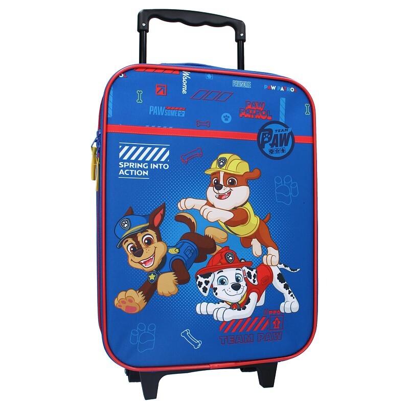 8712645299535 - Valise à roulette enfant Paw Patrol Trolley Of The Show