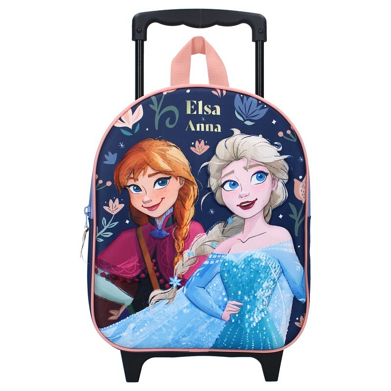 8712645315242 - 3D Kinder Rucksack Frozen II Trolley