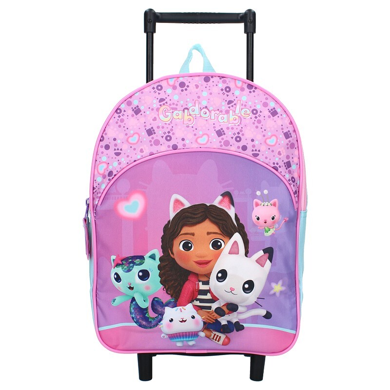 8712645318212 - Kinderrucksack Gabbys Dollhouse Trolley