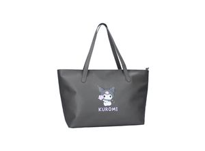 8712645323230 - Henkeltasche VADOBAG Damen Gr B H T 19cm x 32cm x 56cm grau Polyurethan (PU) bedruckt Taschen mit viel Stauraum