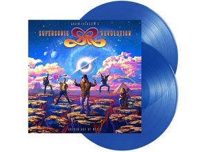 8712725745082 - Golden Age Of Music (Limited 2LP Transparent Blue) (Vinyl) - Arjen LucassenS Supersonic Revolution (LP)