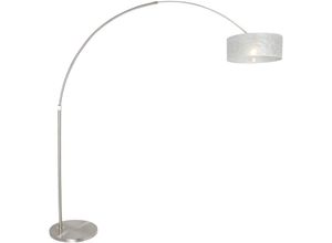 8712746092905 - Sienna Sparkled Light Arc Stehlampe Stahl gebürstet